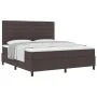 Cama Box Spring con Colchón Gris Oscuro Super King de Tela | Foro24.es | Tu tienda online para hogar, jardín y más Foro24.es