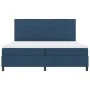 Cama de Base de Muelles con Colchón Azul 200x200 cm Tela | Foro24.es | Tu tienda online para hogar, jardín y más Foro24.es