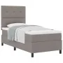 Cama con Base Futón Taupe 100x200 cm Tela | Foro24.es | Tu tienda online para hogar, jardín y más Foro24.es