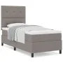 Cama con Base Futón Taupe 100x200 cm Tela | Foro24.es | Tu tienda online para hogar, jardín y más Foro24.es
