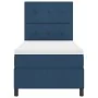Cama con Box Spring Azul 100x200 cm Tela | Foro24.es | Tu tienda online para hogar, jardín y más Foro24.es