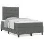 Cama con Somier con Colchón Gris Oscuro 120x200 cm Tela von , Betten und Lattenroste - Ref: Foro24-3339379, Preis: 414,62 €, ...