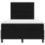 Cama con Base con Colchón Negra 120x200 cm Tela de , Camas y somieres - Ref: Foro24-3339380, Precio: 456,33 €, Descuento: %