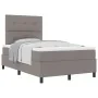 Cama con Somier con Colchón Taupe 120x200 cm Tela | Foro24.es | Tu tienda online para hogar, jardín y más Foro24.es