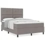 Cama con Boxspring y colchón Taupe 140x190 cm Tela | Foro24.es | Tu tienda online para hogar, jardín y más Foro24.es