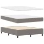 Cama con Boxspring y colchón Taupe 140x190 cm Tela | Foro24.es | Tu tienda online para hogar, jardín y más Foro24.es