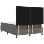 Cama Base con Colchón Gris Oscuro 160x200 cm Tela de , Camas y somieres - Ref: Foro24-3339400, Precio: 582,92 €, Descuento: %