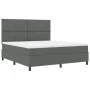 Cama de Caja de Resortes Gris Oscuro Super King Tela by , Beds and slatted bases - Ref: Foro24-3339407, Price: 648,85 €, Disc...