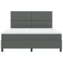 Cama de Caja de Resortes Gris Oscuro Super King Tela by , Beds and slatted bases - Ref: Foro24-3339407, Price: 648,85 €, Disc...