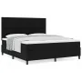 Cama con Resorte Negra con Colchón Super King de Tela by , Beds and slatted bases - Ref: Foro24-3339408, Price: 636,12 €, Dis...