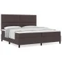 Cama Box Spring con Colchón Gris Oscuro 200x200 cm Tela | Foro24.es | Tu tienda online para hogar, jardín y más Foro24.es