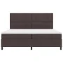 Cama Box Spring con Colchón Gris Oscuro 200x200 cm Tela | Foro24.es | Tu tienda online para hogar, jardín y más Foro24.es