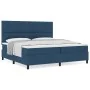 Cama con Base Azul 200x200 cm Tela | Foro24.es | Tu tienda online para hogar, jardín y más Foro24.es