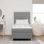 Cama con Somier con Colchón Gris Claro 90x200 cm Tela | Foro24.es | Tu tienda online para hogar, jardín y más Foro24.es