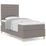Cama con base con colchón taupe 90x200 cm tela by , Beds and slatted bases - Ref: Foro24-3339515, Price: 380,53 €, Discount: %
