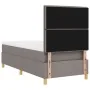 Cama con base con colchón taupe 90x200 cm tela by , Beds and slatted bases - Ref: Foro24-3339515, Price: 380,53 €, Discount: %