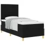 Cama con Somier y Colchón Negra 100x200 cm Tela | Foro24.es | Tu tienda online para hogar, jardín y más Foro24.es