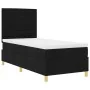 Cama con Somier y Colchón Negra 100x200 cm Tela | Foro24.es | Tu tienda online para hogar, jardín y más Foro24.es