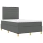 Cama con Somier Gris Oscuro 120x200 cm Tela de , Camas y somieres - Ref: Foro24-3339533, Precio: 410,36 €, Descuento: %