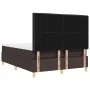 Cama con Box Spring y Colchón Marrón Oscuro 140x190 cm Tela | Foro24.es | Tu tienda online para hogar, jardín y más Foro24.es