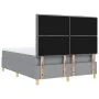 Cama con Somier y Colchón Gris Claro 140x200 cm Tela von , Betten und Lattenroste - Ref: Foro24-3339546, Preis: 513,81 €, Rab...