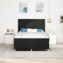 Cama con Base de Resortes Negra 140x200 cm Tela by , Beds and slatted bases - Ref: Foro24-3339548, Price: 523,42 €, Discount: %