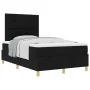 Cama con Box Spring y Colchón Negra 120x200 cm Tela | Foro24.es | Tu tienda online para hogar, jardín y más Foro24.es