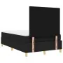 Cama con Box Spring y Colchón Negra 120x200 cm Tela | Foro24.es | Tu tienda online para hogar, jardín y más Foro24.es