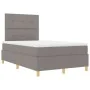 Cama con Box Spring y Colchón Taupe 120x200 cm Tela | Foro24.es | Tu tienda online para hogar, jardín y más Foro24.es