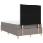 Cama con Box Spring y Colchón Taupe 120x200 cm Tela | Foro24.es | Tu tienda online para hogar, jardín y más Foro24.es