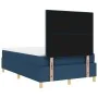 Cama Box Spring con Colchón Azul 120x200 cm Tela by , Beds and slatted bases - Ref: Foro24-3339615, Price: 438,10 €, Discount: %