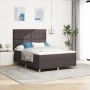 Cama con Base y Colchón Marrón Oscuro 140x190 cm Tela | Foro24.es | Tu tienda online para hogar, jardín y más Foro24.es