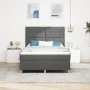 Cama con Sommier con Colchón Gris Oscuro 140x200 cm Tela | Foro24.es | Tu tienda online para hogar, jardín y más Foro24.es