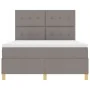 Cama con Somier con Colchón Taupe 140x200 cm Tela | Foro24.es | Tu tienda online para hogar, jardín y más Foro24.es