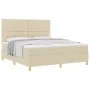 Cama de Muelles con Colchón Beige Super King en Tela de , Camas y somieres - Ref: Foro24-3339642, Precio: 649,39 €, Descuento: %