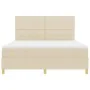 Cama de Muelles con Colchón Beige Super King en Tela de , Camas y somieres - Ref: Foro24-3339642, Precio: 649,39 €, Descuento: %