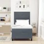 Cama Box Spring con Colchón Gris Oscuro 90x200 cm Terciopelo | Foro24.es | Tu tienda online para hogar, jardín y más Foro24.es
