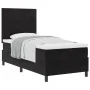 Cama con somier con colchón Negro 100x200 cm Terciopelo by , Beds and slatted bases - Ref: Foro24-3339814, Price: 337,93 €, D...