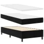 Cama con somier con colchón Negro 100x200 cm Terciopelo by , Beds and slatted bases - Ref: Foro24-3339814, Price: 337,93 €, D...