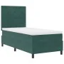 Cama Box Spring con colchón Verde Oscuro 100x200 cm Terciopelo | Foro24.es | Tu tienda online para hogar, jardín y más Foro24.es