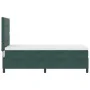 Cama Box Spring con colchón Verde Oscuro 100x200 cm Terciopelo | Foro24.es | Tu tienda online para hogar, jardín y más Foro24.es