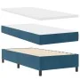 Cama Box Spring con Colchón Azul Oscuro 100x200 cm Terciopelo | Foro24.es | Tu tienda online para hogar, jardín y más Foro24.es