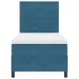 Cama Box Spring con Colchón Azul Oscuro 100x200 cm Terciopelo | Foro24.es | Tu tienda online para hogar, jardín y más Foro24.es