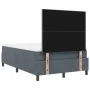 Cama con Box Spring y Colchón Gris Oscuro 120x200 cm de Terciopelo | Foro24.es | Tu tienda online para hogar, jardín y más Foro24.es