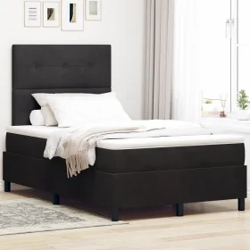 Comprar Cama Box Spring con Colchón Negra 120x200