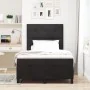 Cama Box Spring con Colchón Negra 120x200 cm Terciopelo | Foro24.es | Tu tienda online para hogar, jardín y más Foro24.es