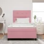 Cama con somier y colchón Rosa 120x200 cm Terciopelo | Foro24.es | Tu tienda online para hogar, jardín y más Foro24.es