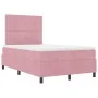 Cama con somier y colchón Rosa 120x200 cm Terciopelo | Foro24.es | Tu tienda online para hogar, jardín y más Foro24.es