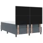 Cama con somier de y colchón Gris Oscuro 140x190 cm de Terciopelo | Foro24.es | Tu tienda online para hogar, jardín y más Foro24.es