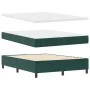 Cama Box Spring con colchón Verde Oscuro 140x190 cm Terciopelo | Foro24.es | Tu tienda online para hogar, jardín y más Foro24.es